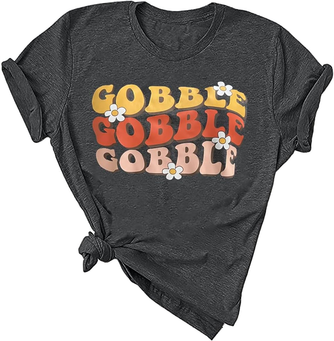 Get Festive in Style! 🍂🦃 Thanksgiving 'Gobble Gobble' Tee – Perfect for a Fun & Comfy Holiday Look! 👕✨