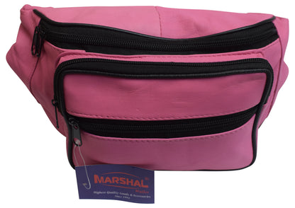 Stylish Genuine Leather Fanny Pack – Perfect for Travel & Everyday Wear | Unisex & Available in Vibrant Colors!