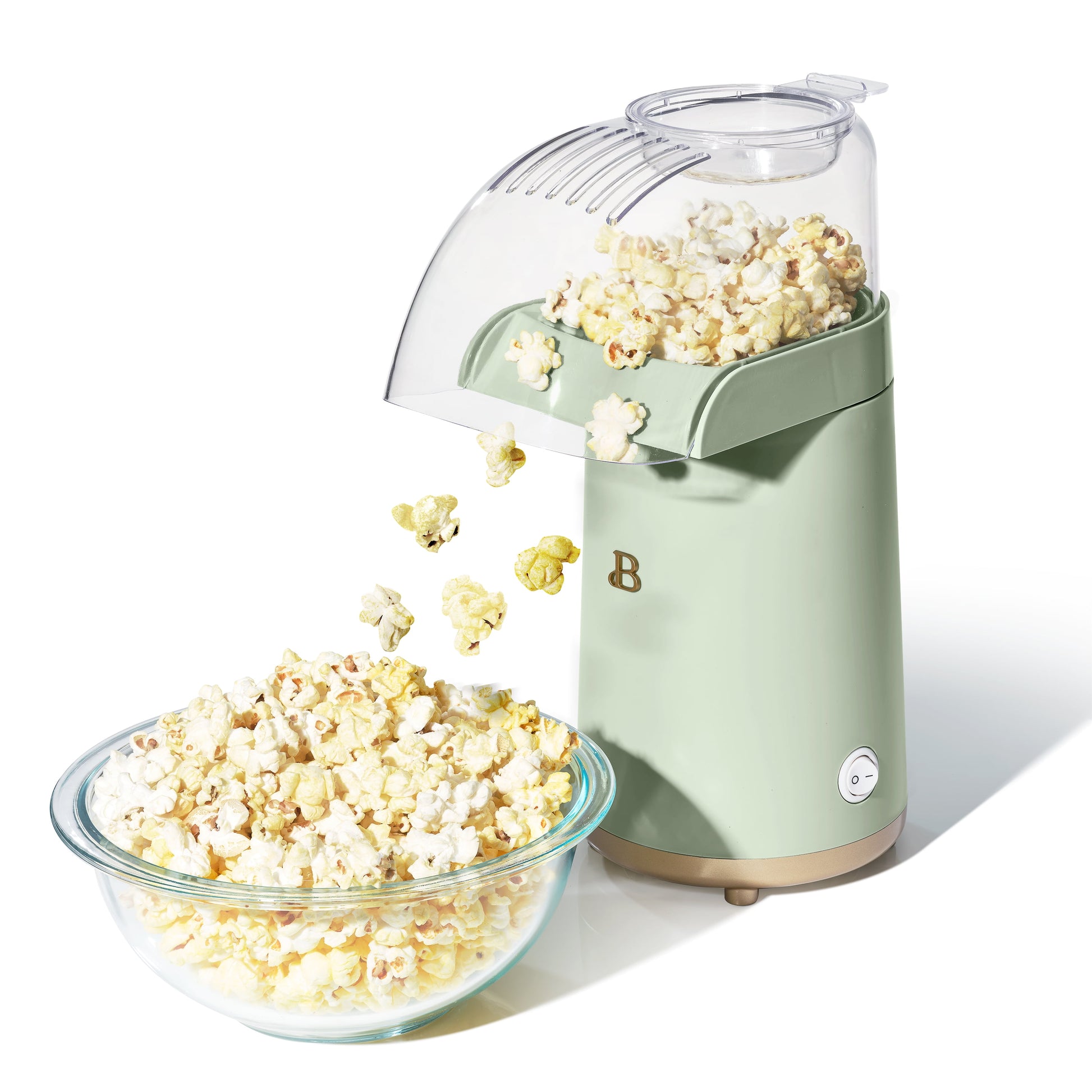 🍿 Popcorn Perfection: 16-Cup Hot Air Popcorn Maker by Drew Barrymore – Cornflower Blue! 💙✨