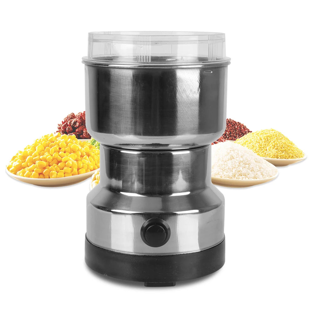 ☕ Grind Like a Pro: Multifunctional Electric Coffee Grinder for Beans, Spices & More! 🌾🔪 (Perfect for Home)