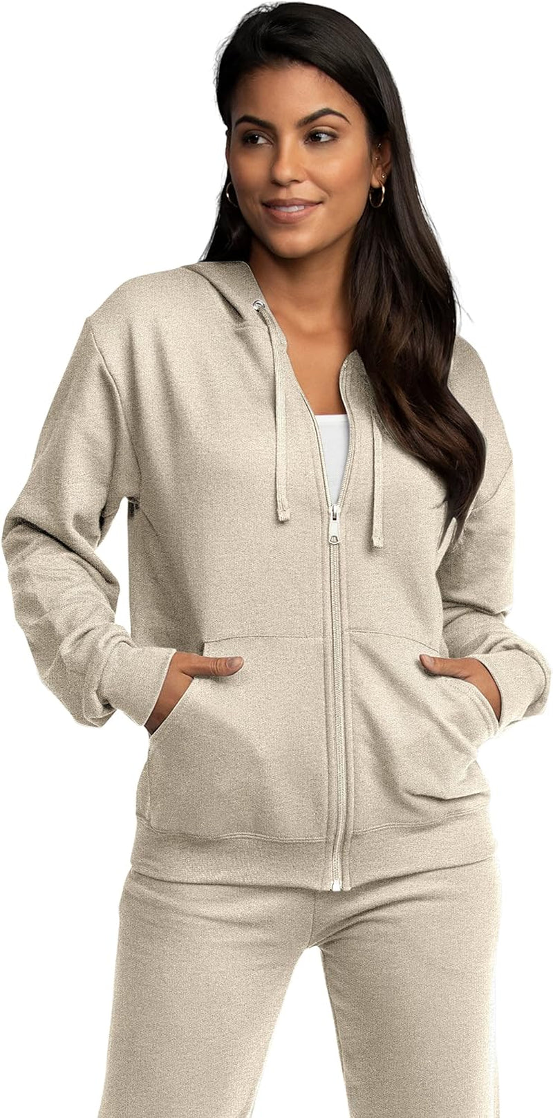 Cozy Up in Style ✨ Unisex Eversoft Fleece Full Zip Hoodie – Your Go-To Sweatshirt for Ultimate Comfort!