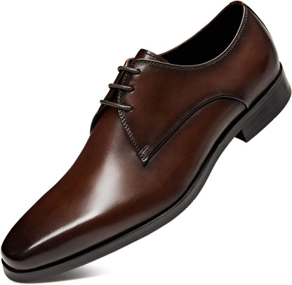 Classic & Timeless 👞 Men’s Oxford Shoes – Genuine Leather Dress Shoes for Effortless Elegance