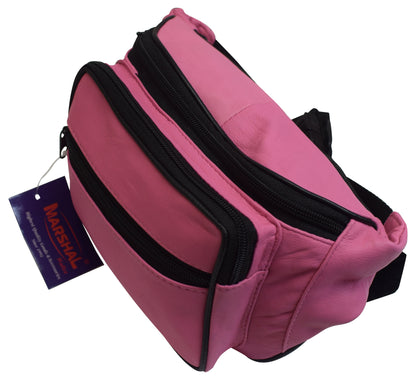 Stylish Genuine Leather Fanny Pack – Perfect for Travel & Everyday Wear | Unisex & Available in Vibrant Colors!