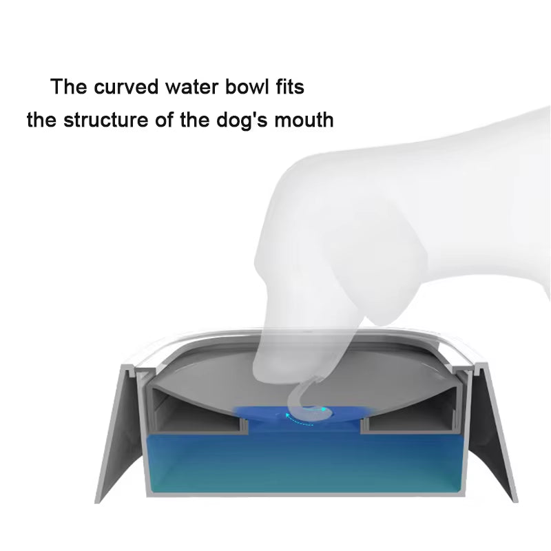 Say Goodbye to Mess: Spill-Proof Floating Water Bowl for Dogs & Cats – Keeps Their Drink Clean & Fresh! 🐾💧