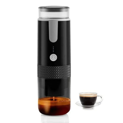 ☕ Brew Your Perfect Cup Anywhere: 2024 Portable Coffee Machine for Capsules & Ground Coffee! 🌟✨