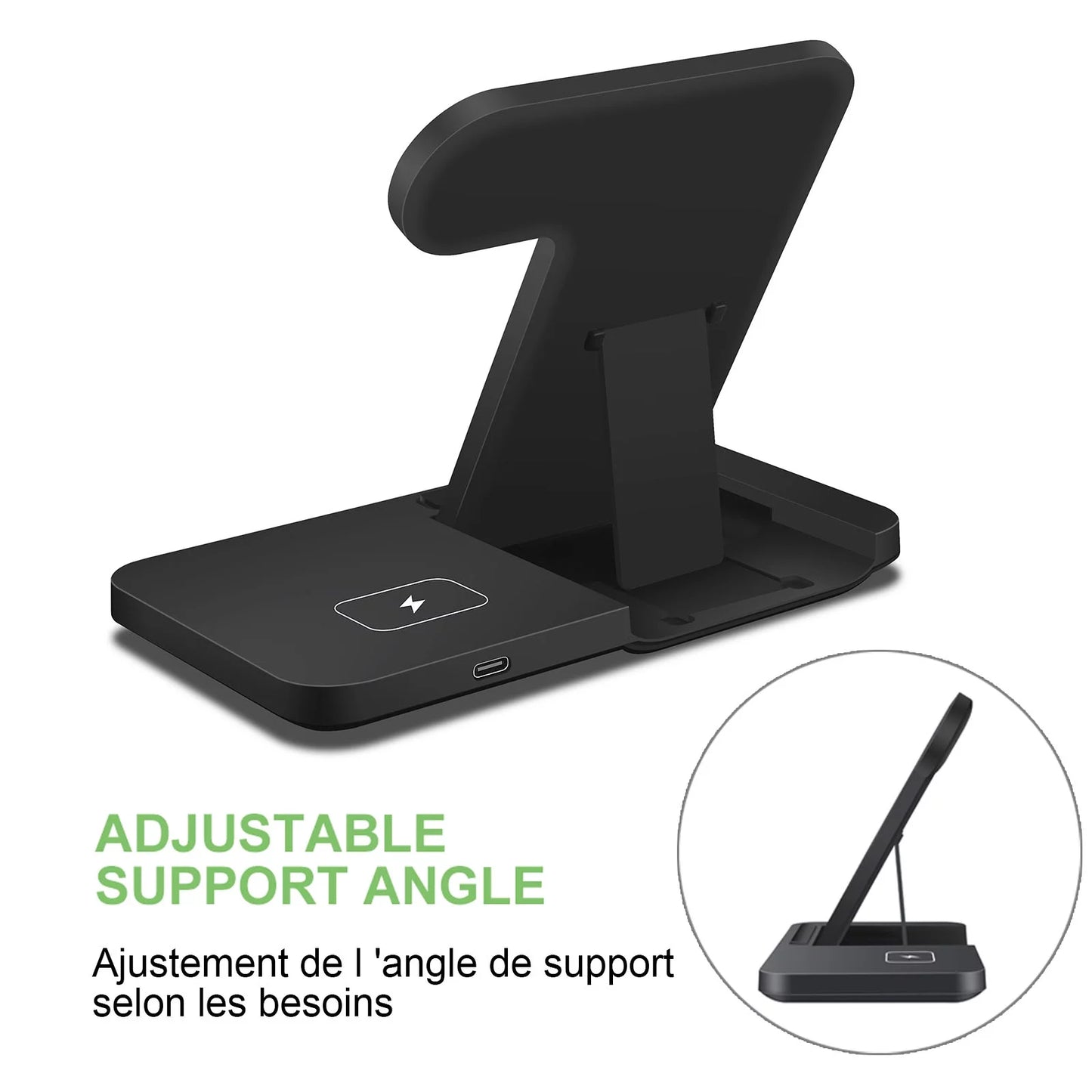 Upgrade Your Charging Game! ⚡ 3-in-1 Wireless Charger Stand for Samsung Devices | Fast 15W Charging for Galaxy Z Flip, S Series & Galaxy Watch!