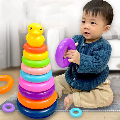 Boost Your Baby’s Development: Montessori Rolling Ball Toy – Fun, Stacking & Educational Play for Little Explorers! 🎉👶