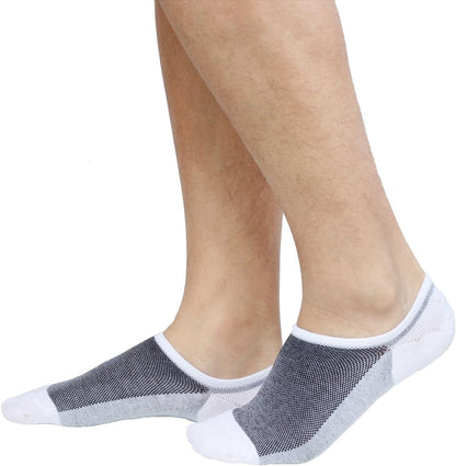 Stay Comfortable & Invisible 🌟 Men’s & Women’s No-Show Socks – Breathable, Non-Slip Mesh Knit, 6-8 Pairs for Everyday Comfort!