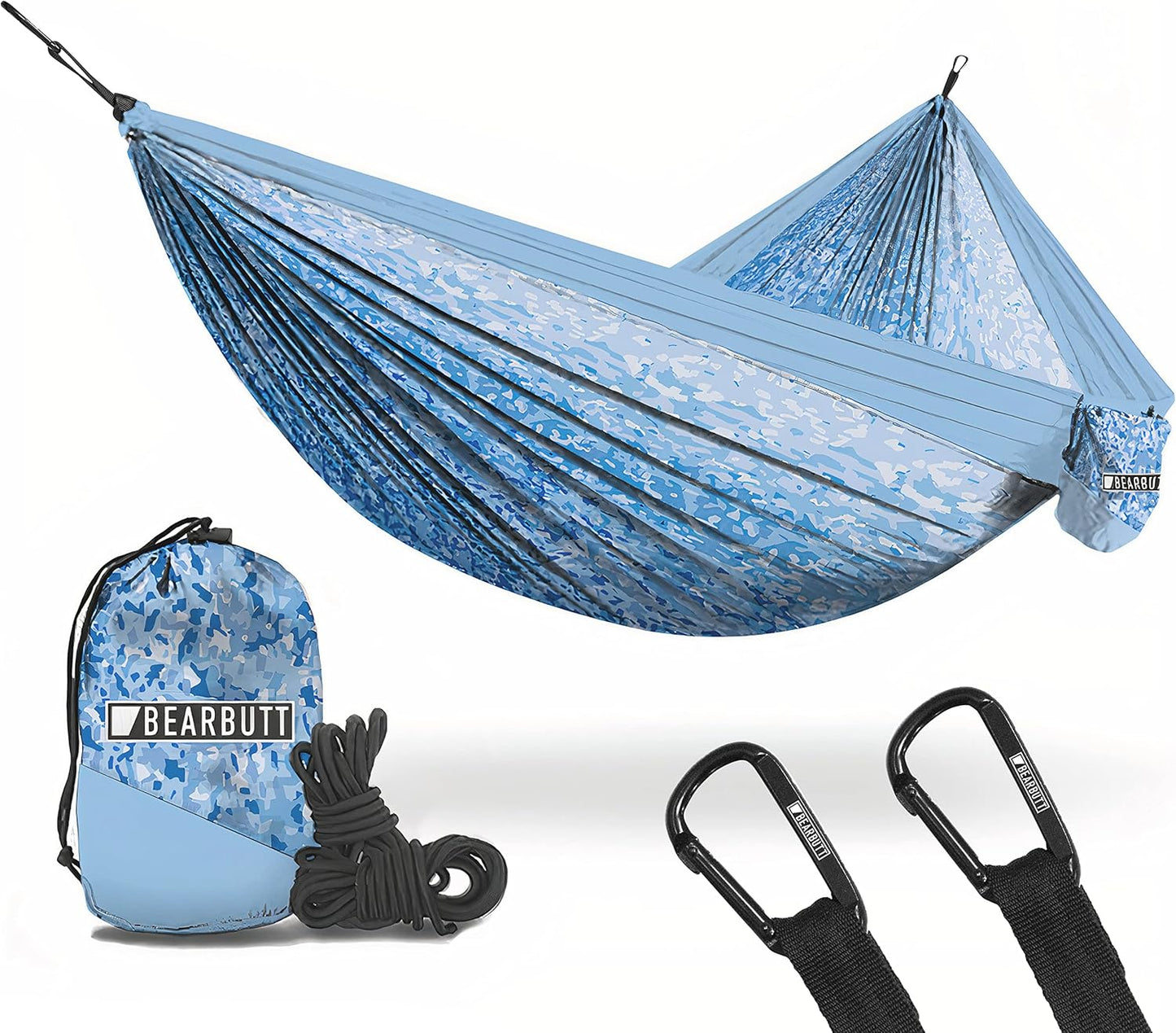 Relax Anywhere! 🏕️🌿 2-Person Portable Hammock – Perfect for Camping, Backpacking & Travel Adventures! 🌞💚