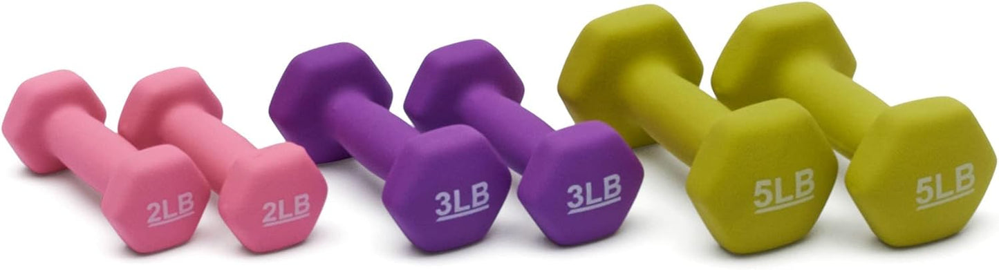 Strengthen Your Workout 💪✨ Neoprene Dumbbell Hand Weights – Comfortable, Durable & Ready for Action!