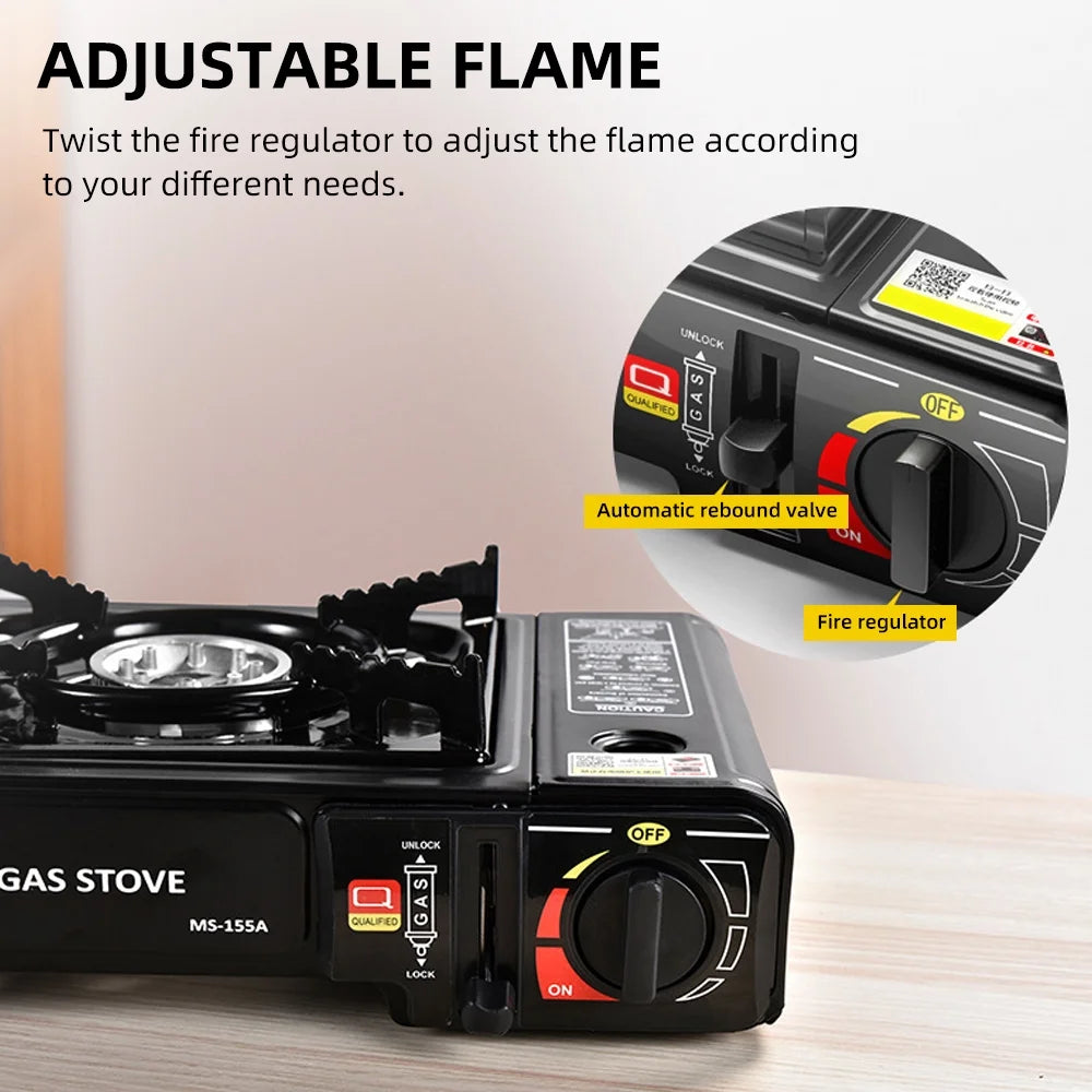 Cook Anywhere, Anytime! 🔥🍳 Outdoor Portable Furnace – 2900W Adjustable Fire, Perfect for Camping, BBQs & Hot Pot Adventures! 🏕️🍲