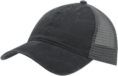 Timeless Style 🧢 Vintage Washed Cotton Mesh Baseball Cap – Soft, Adjustable & Perfect for Casual Days!