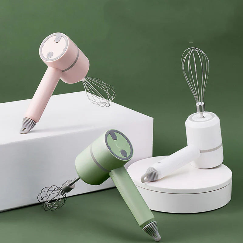 Whisk Like a Pro! 🥚✨ New Rechargeable Wireless Egg Beater – Your Mini Handheld Baking Essential 🍰